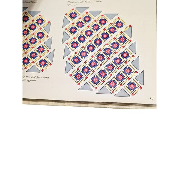 Victory Quilts Eleanor Burns 1940's Sampler quilts Book hardcover - Picture 4 of 7